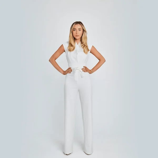 Kendra | Mouwloze Wide-Leg Jumpsuit