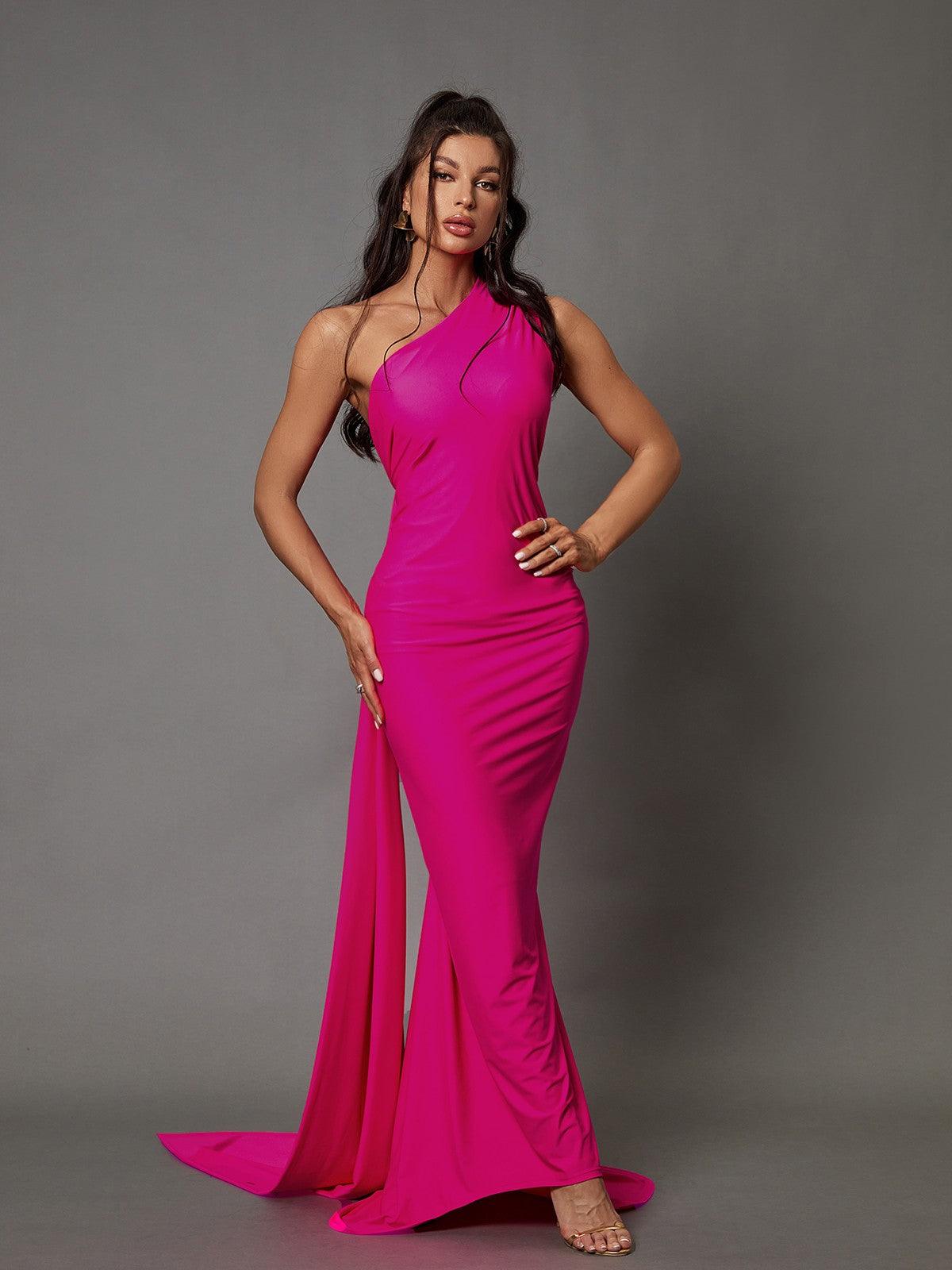 Jillila | Maxi Dress In Hot Pink