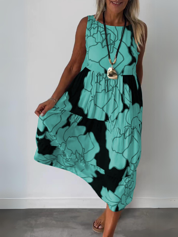 Kendra | Elegant Jurk met Bloemenprint