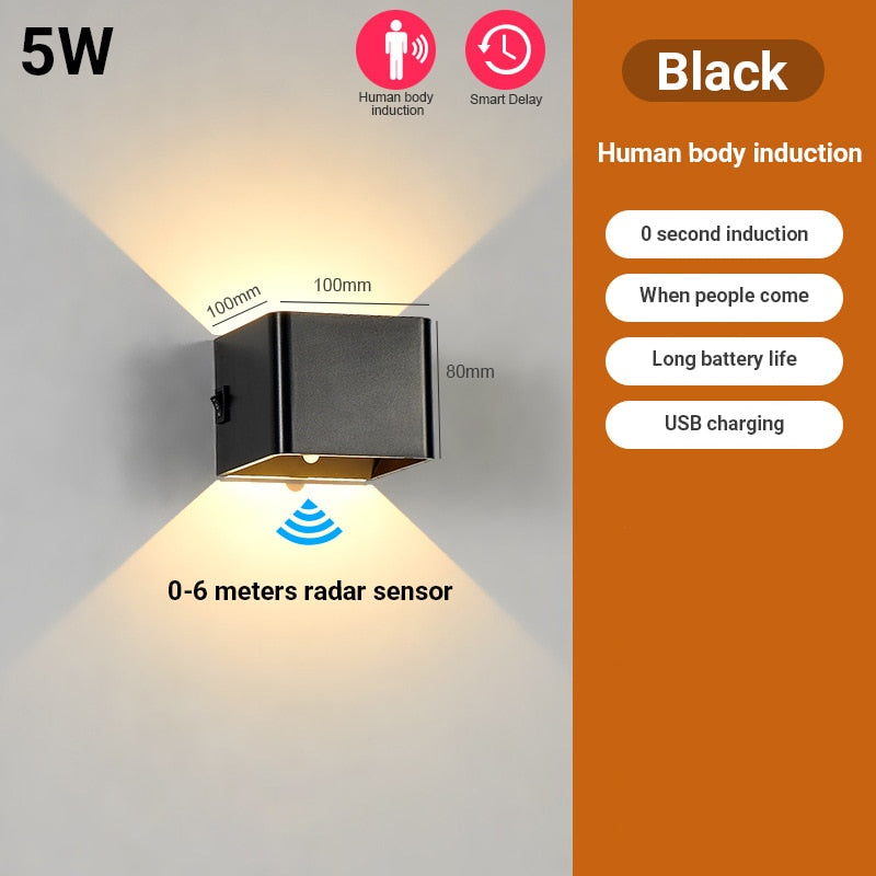 Smart Cube™ - De draadloze en luxe wandlamp!