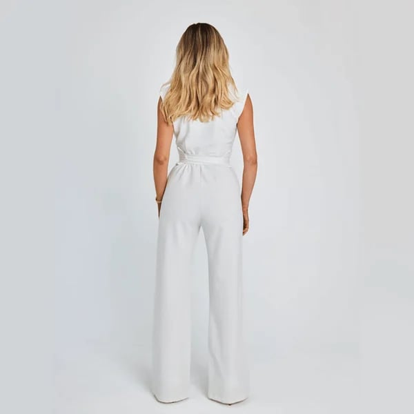 Kendra | Mouwloze Wide-Leg Jumpsuit