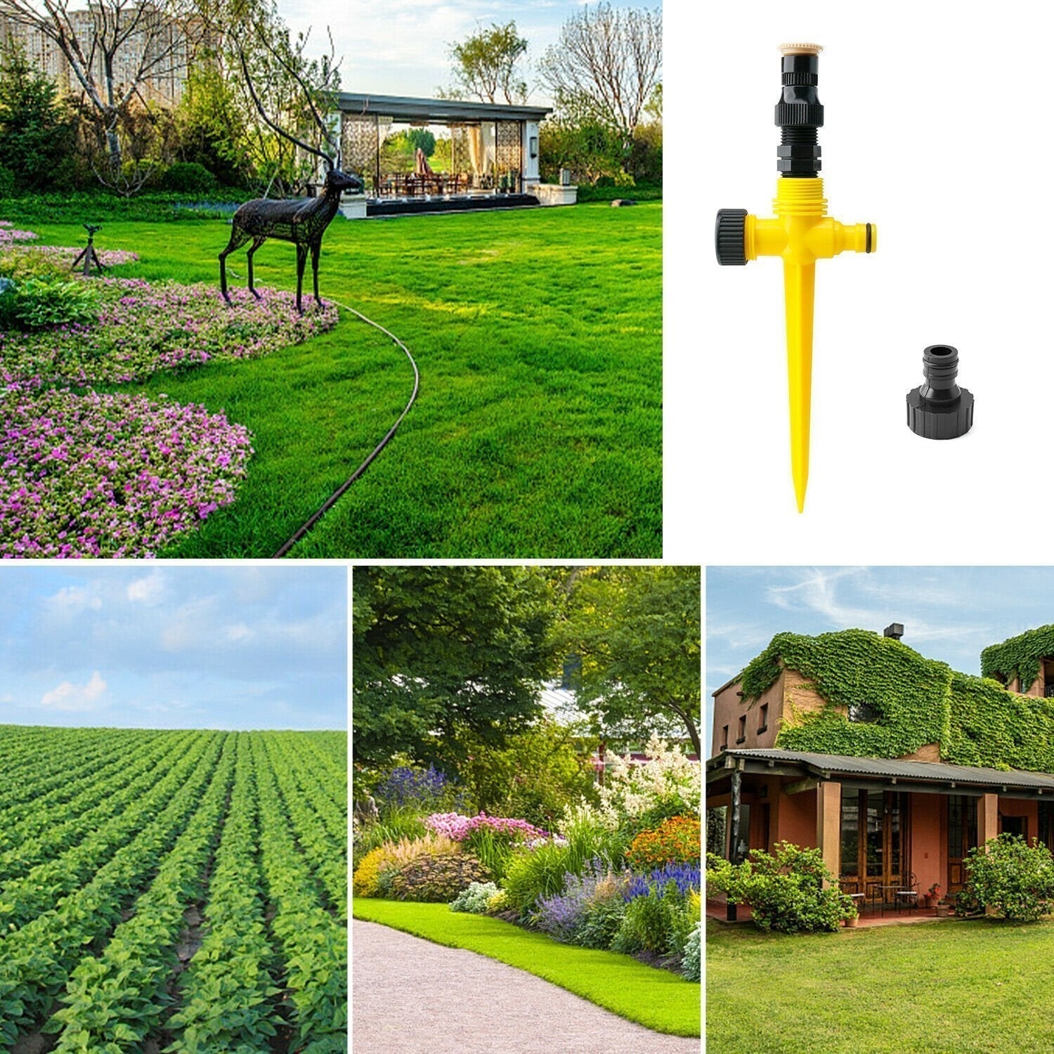 RotationSprinkler | Sproei met gemak je tuin en houd het netjes