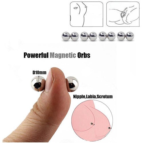 1+1 gratis | NipClip™ Magnetische tepelpiercingbolletjes