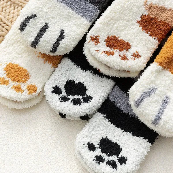 CutieSocks® | Super Warme Kattenklauw Sokken (3+3 gratis)