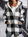 Oversized Plaid Tussenjas