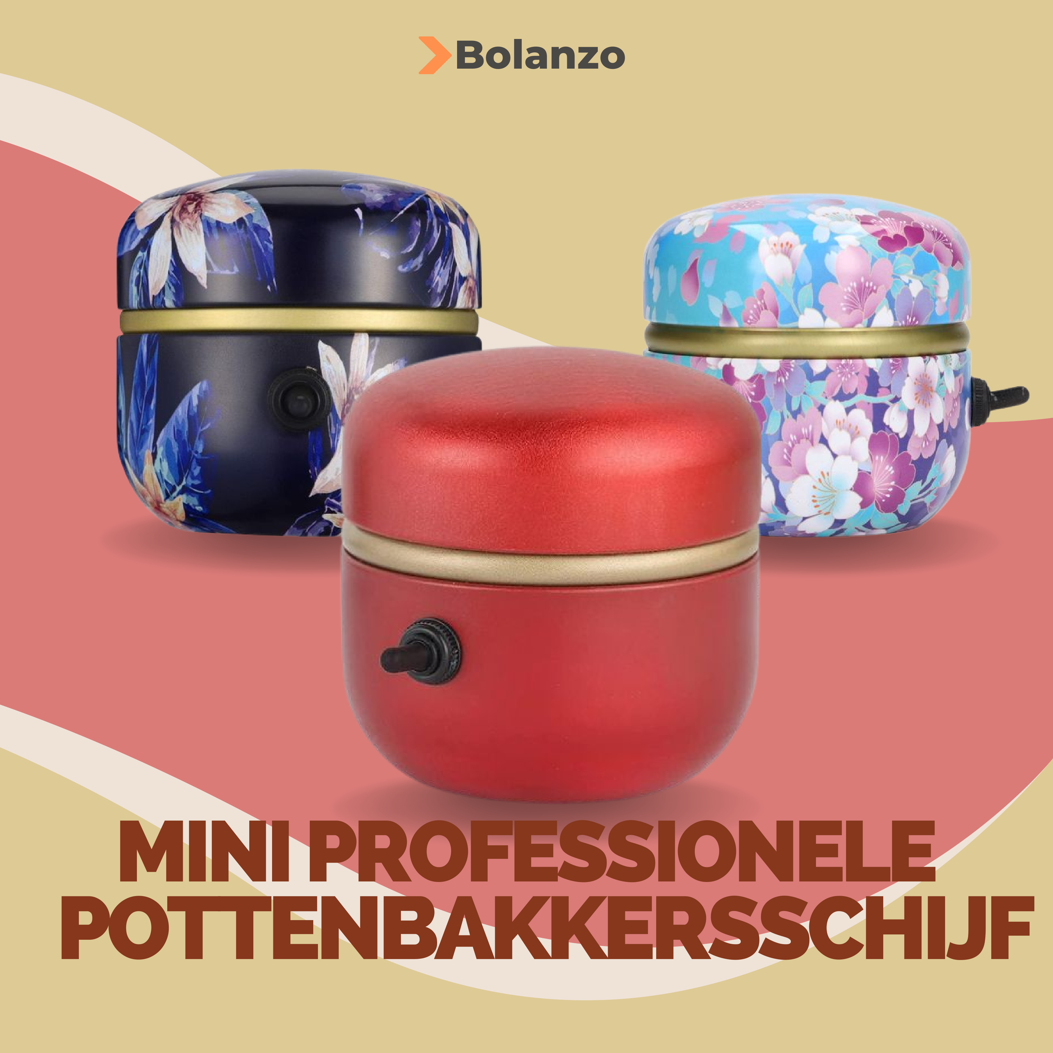 CreativeCraft™ Mini Professionele Pottenbakkersschijf