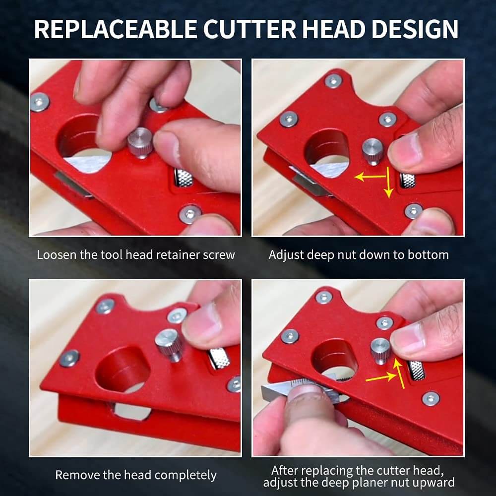 EdgerRuler | Houtwerk tool voor glad en afgerond hout