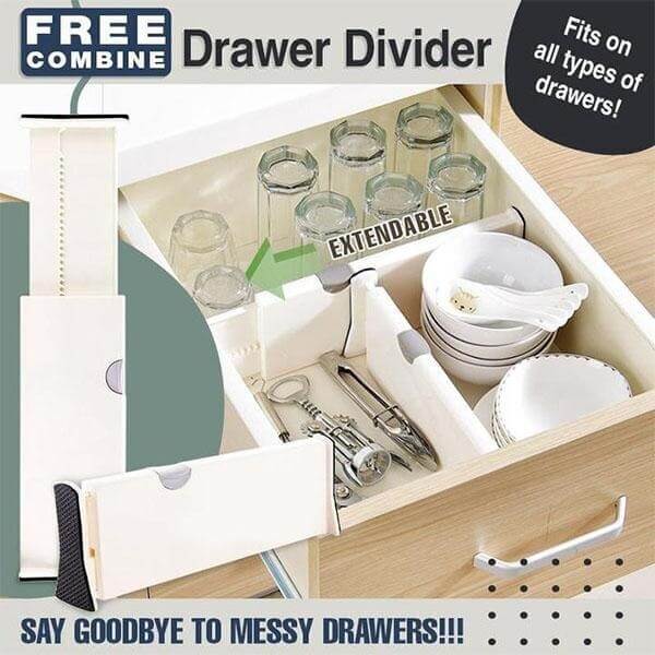 Easy Dividers™️ | Intrekbare ladeverdelers