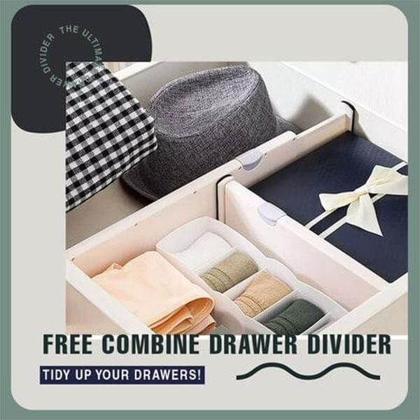 Easy Dividers™️ | Intrekbare ladeverdelers