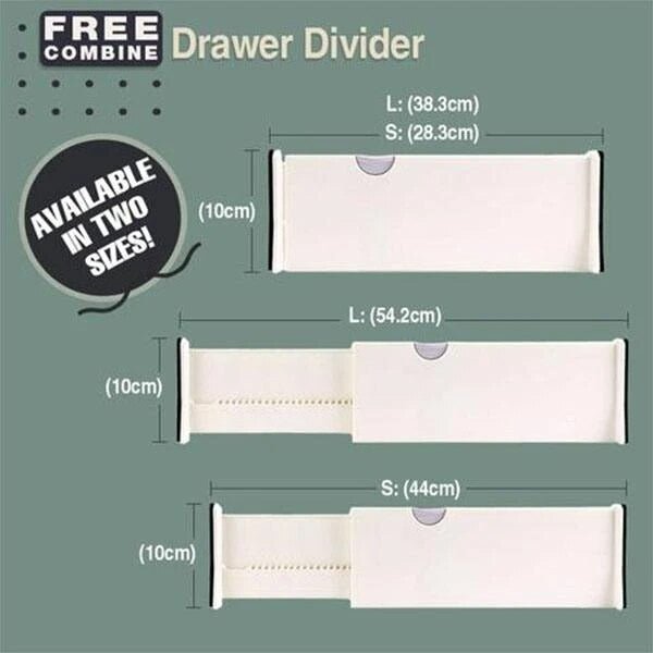 Easy Dividers™️ | Intrekbare ladeverdelers