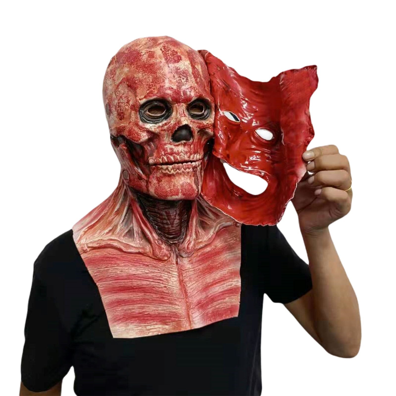 ChillingDuo™ Dubbellaags Bloederig Horrormasker