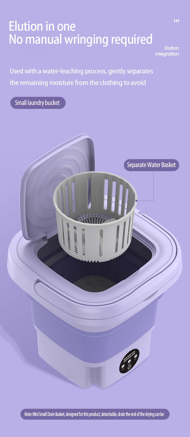 MicroWash™ - Compacte Wasmachine