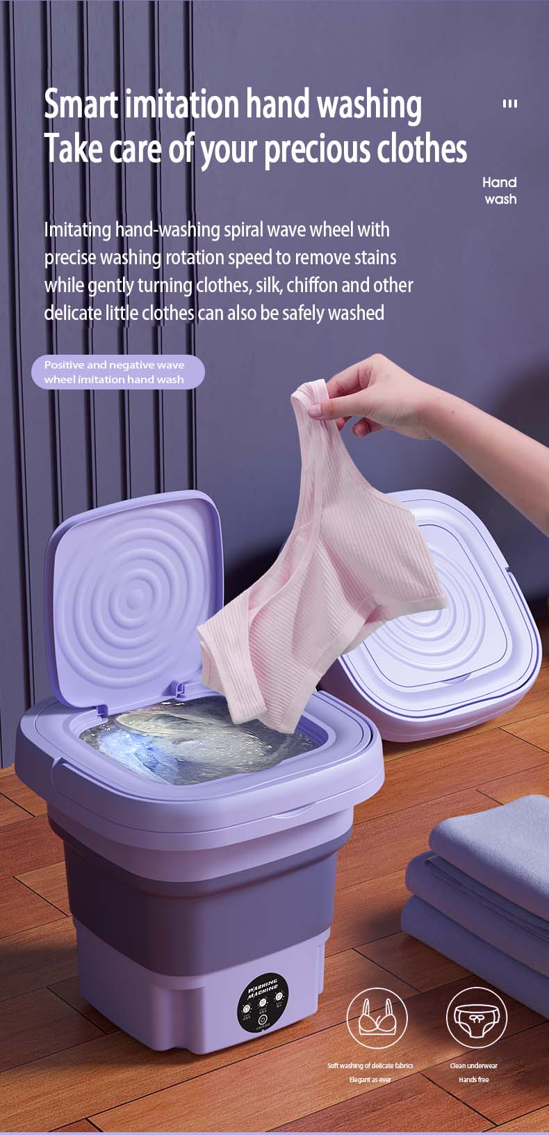 MicroWash™ - Compacte Wasmachine